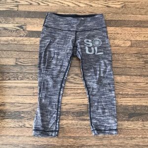 Soul Cycle x Lululemon workout pant